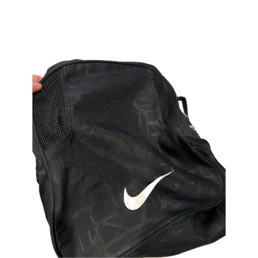 Nike Brasilia 9.5 Black White Large 95L Duffel Gym Bag